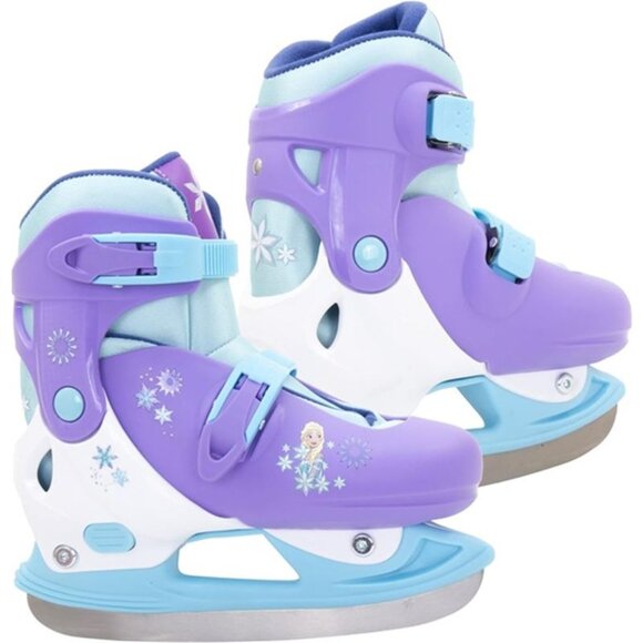 New in Box Hedstrom Adjustable Ice Skates Youth Size 8-11, Disney Frozen 2, Purp - Picture 1 of 1